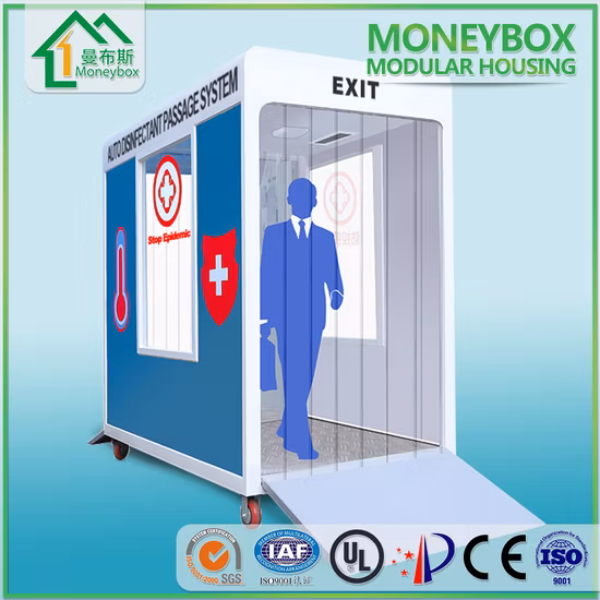 똑똑한 이동할 수 있는 지적인 초음파 Fogger 온도 검사 살균 약실 소독 채널